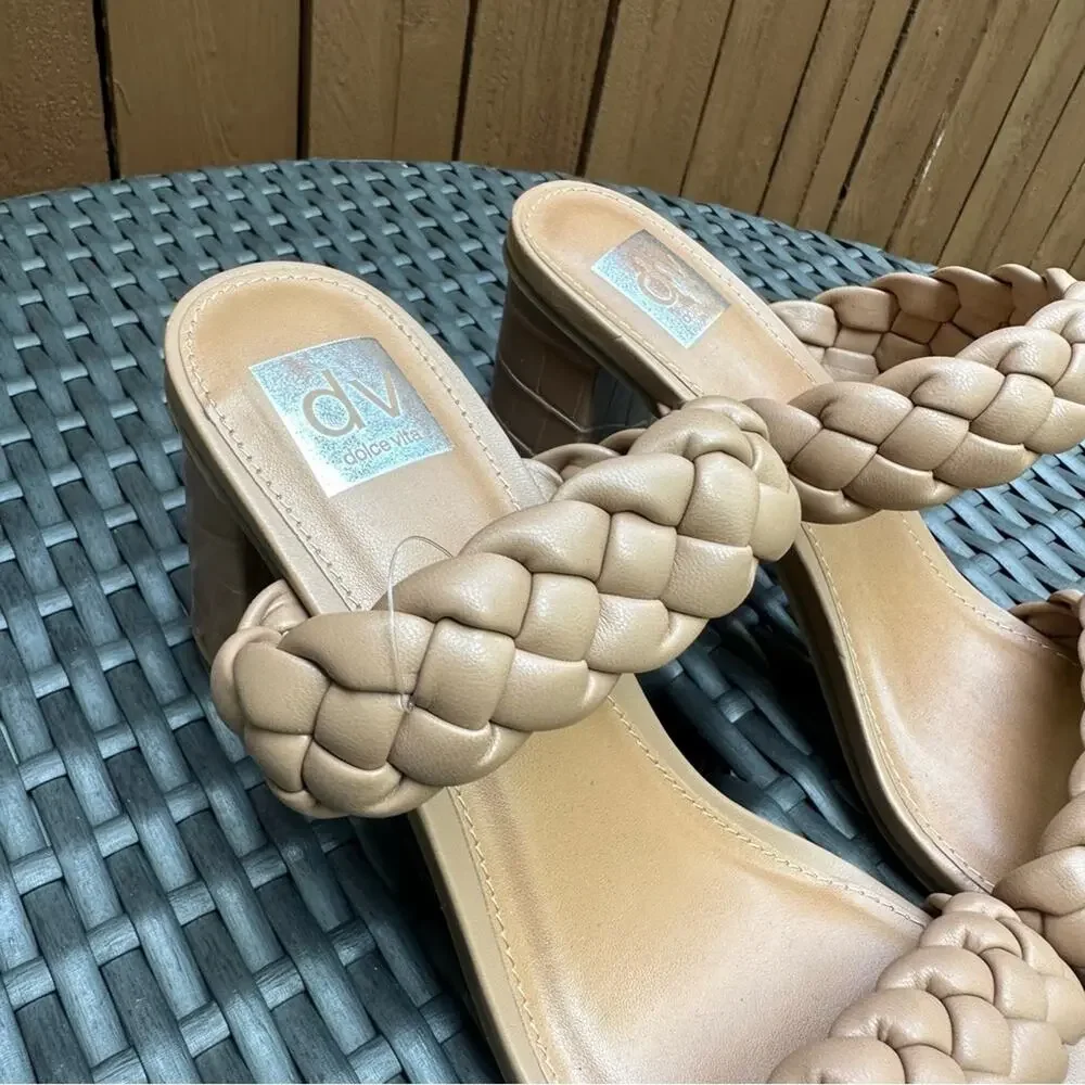 Dolce Vita | NWOB Harvey Tan Block Heels Size 9.5